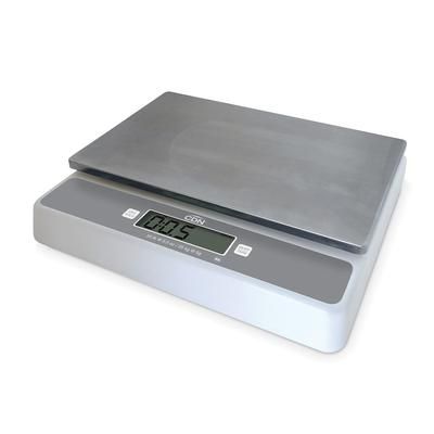 CDN SD5502 55 lb Digital Portion Control Scale w/ Removable Platform - 11 2/5" x 7", White, 100/240 V