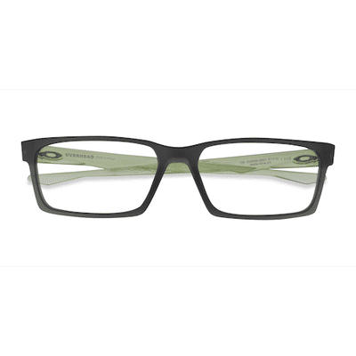 Unisex s rectangle Matte Black Plastic Prescription eyeglasses - Eyebuydirect s Oakley Overhead