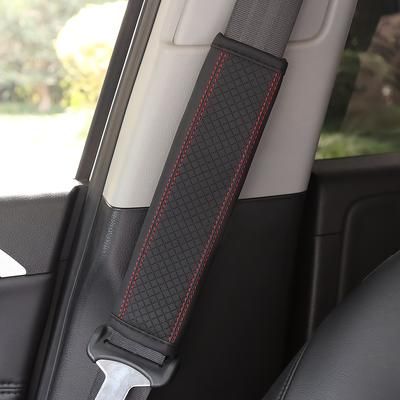 TEMU 2pcs Car Shoulder Cover, Car Multicolor Car Seat Belt Cover, Shoulder Protector