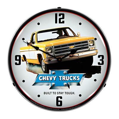 Collectable Sign and Clock 1979 Chevrolet Truck Backlit Wall Clock