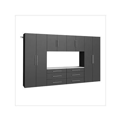 Prepac HangUps 120" Storage Cabinet Set I - 6pc