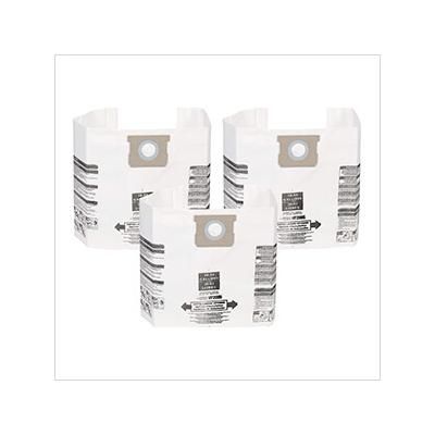 Workshop Vacs Multi-Fit General Dust Filter Bags for 10 to 14-Gallon Wet Dry Shop Vacuums (3-Pack)
