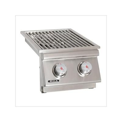 Bull Outdoor Products 30K BTUs Drop-In Dual Side Burner (Natural Gas)