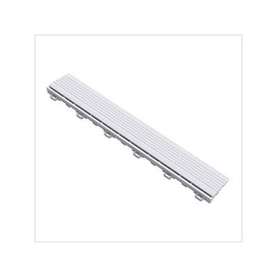 Swisstrax Pro Arctic White Garage Floor Looped Edge (10-Pack)