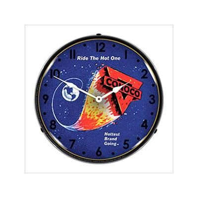 Collectable Sign and Clock Conoco The Hottest Brand Going Backlit Wall Clock
