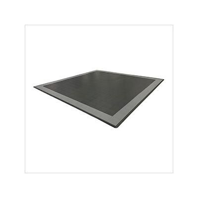 Speedway Tile Two Car Garage Floor Tile Mat / Pad (Black / Grey)