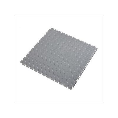 Lock-Tile 5mm Light Grey PVC Coin Tile (30 Pack)