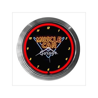 Neonetics 15-Inch Muscle Car Garage Neon Clock