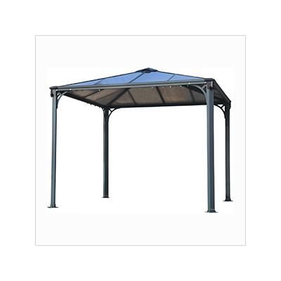 Palram-Canopia Palermo 3000 10' x 10' Gazebo (Grey / Bronze)