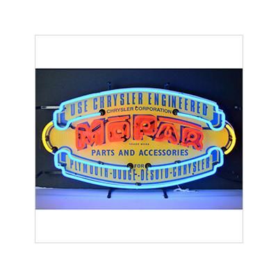 Neonetics Mopar Vintage Shield 30-Inch Neon Sign