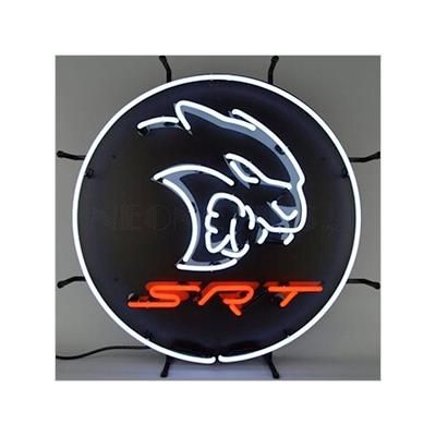 Neonetics Dodge Hellcat SRT 24-Inch Neon Sign