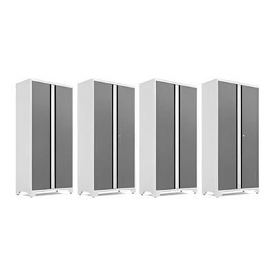 NewAge Garage Cabinets 4 x BOLD Series 36-Inch Platinum Locker