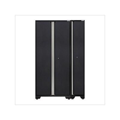 NewAge Garage Cabinets PRO Series Grey 1 x Multi-Use Locker and 1 x Sports Locker Set