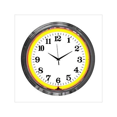 Neonetics 15-Inch Standard Orange Neon Clock