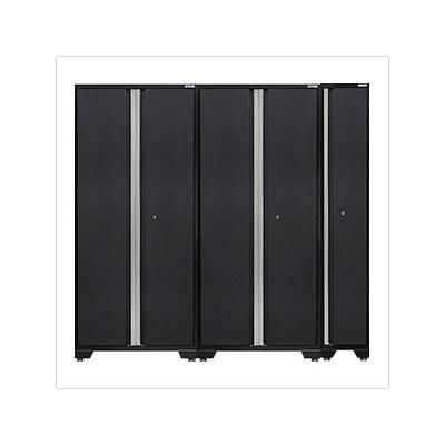 NewAge Garage Cabinets PRO Series Grey 2 x Multi-Use Lockers and 1 x Sports Locker Set