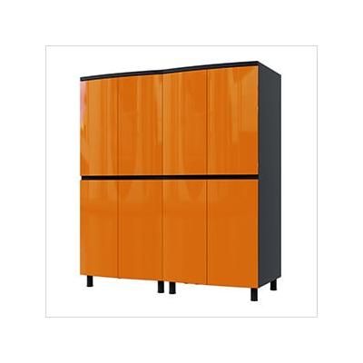 Contur Cabinet 5' Premium Traffic Orange Garage Cabinet System