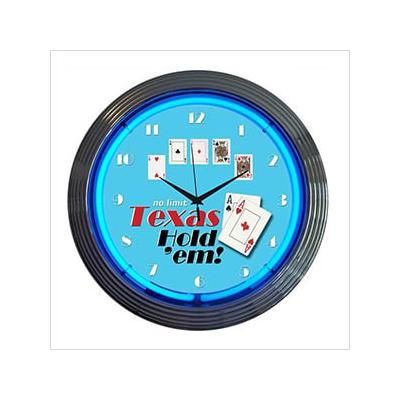 Neonetics 15-Inch Texas Hold Em Neon Clock
