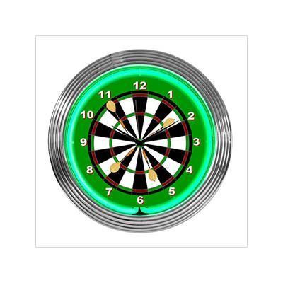 Neonetics 15-Inch Darts Neon Clock
