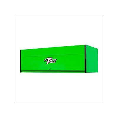 Extreme Tools RX Series 72-Inch Green Hutch with Black Trim