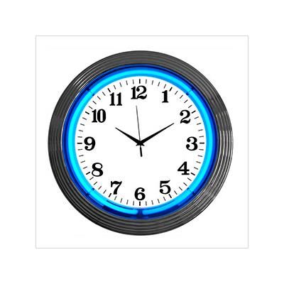 Neonetics 15-Inch Standard Blue Neon Clock