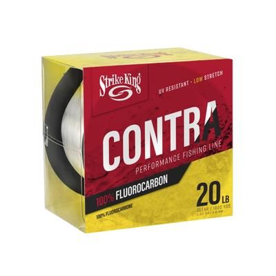 Strike King Contra Fluorocarbon 1000 yd Line Clear 20lb LPFC1000-20C