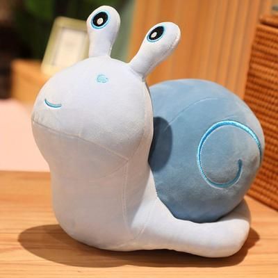 TEMU 20cm/7.87in Cartoon Snails Plush Toys, Lovely Animal Pillow Stuffed Soft Kawaii Snail Dolls, Sofa Cushion, As , Chrismas Gift