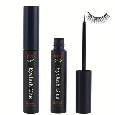 Eyelash Glue, Super Strong Holding For False Eyelashes, Adhesive Waterproof Glue, Latex Free, Suitable For Sensitive Eyes Skin