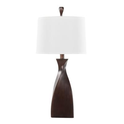 Curvo 30" Polyresin Table Lamp - Set Of 2 by Lumisource in Copper Bronze Natural
