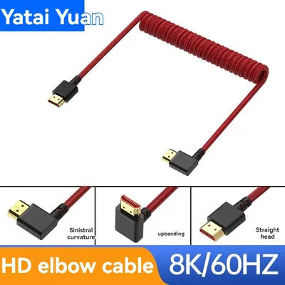 Fil à ressort 8k Hd couleur compatible HDMI, coude pour photographie, objectif Interchangeable, stabilisateur d'appareil photo numérique, moniteur Astro 4k
