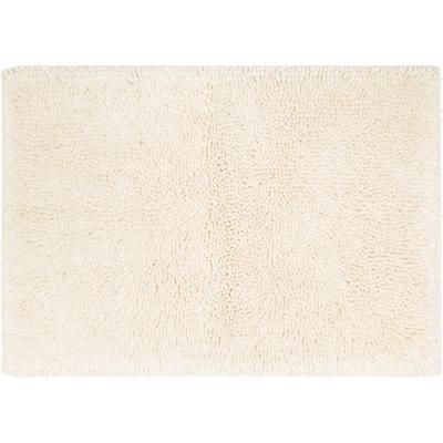 Wide Width Classic Cotton Ii Bath Rug by Mohawk Home in Parchment (Size 21" W 34" L)