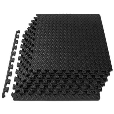 TEMU 10pcs Eva Interlocking Foam Floor Tiles - Home & Gym Workouts, Durable Fitness Mat Padding