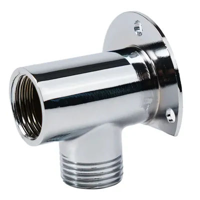 Stainless Steel Shower Arm Extension Arm Joint Shower Nozzle Bottom Hose Wall Mounted Shower Head Arm Bathroom Accessories