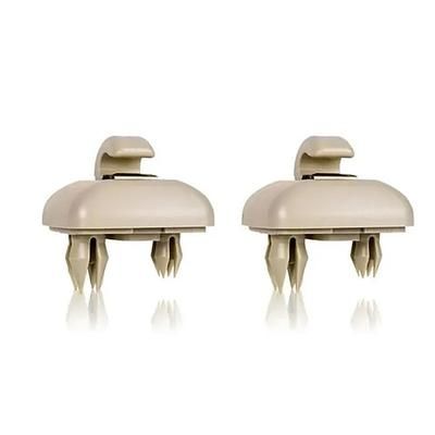 2 pz auto parasole fermo gancio di fissaggio clip staffa di supporto per audi a1 a3 a4 a5 q3 q5 (8e0 857 562) a7 b6 b7 b8 s4 s5 titolari