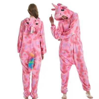Costume da band di animali Pigiama Kigurumi Costume di fantasia Costume tutina Fantasia animale Unicorno Cartone animato Caldo Costume Divertente Comodo Bambini Unisex Ragazzi e Ragazze Halloween