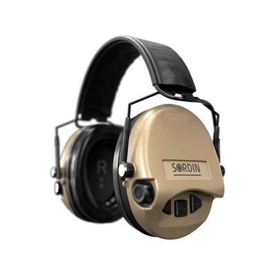 Sordin Supreme MIL AUX SFA Headset Beige Cups 530457