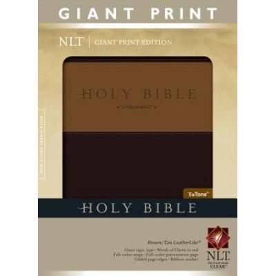 Giant Print Bible-Nlt