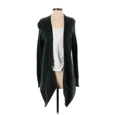 Sleeping On Snow Cardigan Sweater: Green - Women's Size Small