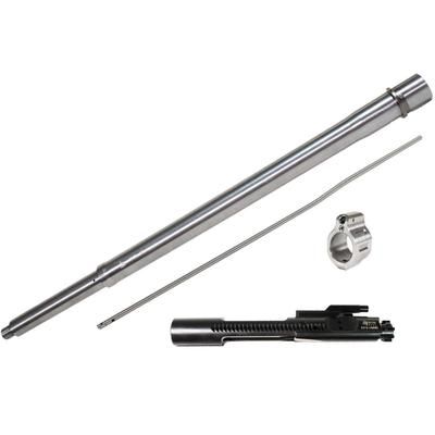ODIN Works AR-15 22 ARC 18in Threaded Barrel Rifle Gas System 1/2-28 Threads 1-7 Twist 416 Stainless Steel DMR Profile with .750 Tuneable Gas Block