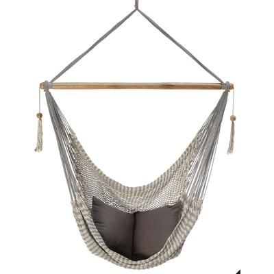 Jinopete XL - Amaca Nicaragua - Ecrù e grigio - 100% cotone