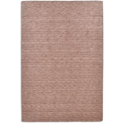 Tappeto tessuto a mano in lana vergine - beige - 190x250 cm