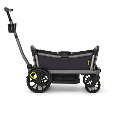 Veer Cruiser City (2 Seater) Stroller Wagon + Sidewall Kit + Canopy Bundle - Natural