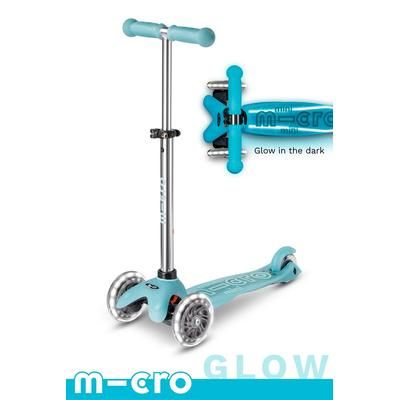 Micro Kickboard Micro Mini Glow Plus LED Scooter (2-5 years) - Glacier Aqua