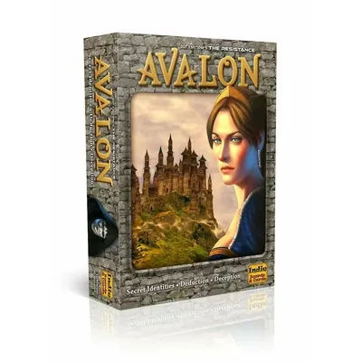 Indie Boards and Cards | The Resistance: Avalon | Card Game | Ages 14+ | 5-10 Players | 30 Minutes Playing Time