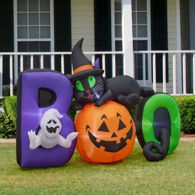 5' BOO Inflatable by BrylaneHome in Multi