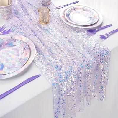 TEMU Table - Rectangle Table Cloth Tail For , Underwater Decorations