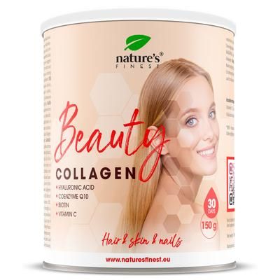 Nature's Finest Beauty Collagene con acido ialuronico 150 g Polvere