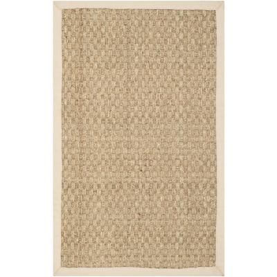 Tappeto Erba marina Naturale/Beige 76 X 183 cm