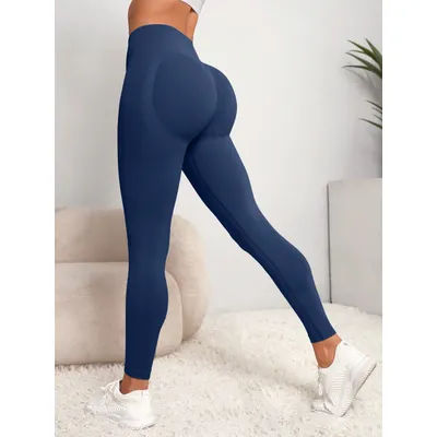 Women Gym Seamless Leggings Yoga Sports Pant Stretchy High Waist Fitness Sports Activewear Pants
