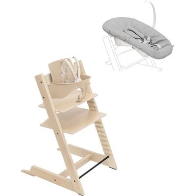 Stokke Tripp Trapp High Chair2 and Newborn Set - Natural