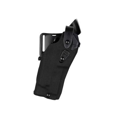 Safariland 6360RDS ALS/SLS Mid-Ride Level III Retention Duty OWB Belt Holster Glock 17/22 w/IT M3 Light Right Black Plain 6360RDS-832-61